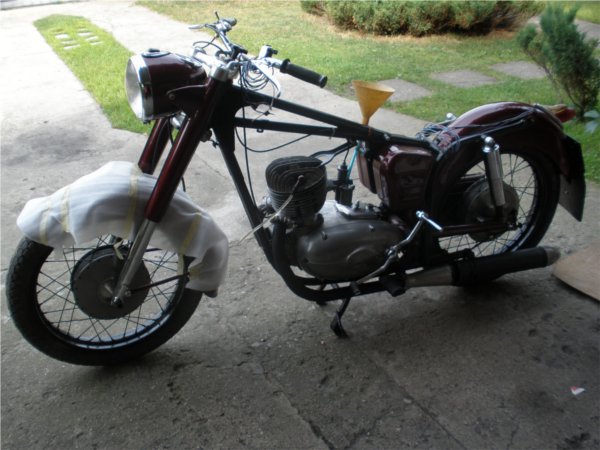 Pannonia motorcycle
